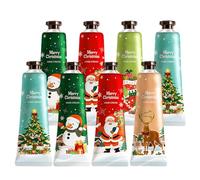 8pcs Ensemble de crème pour les mains - Mini crème pour les mains - Coffret cadeau de Noël pour femmes et hommes