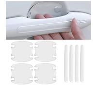 EIWXEFQT 8Pcs Films Protection poignée Porte, pour BMW X5 F15 F85 E70 E53 G05 Autocollant Poignée Portière Voiture Protecteurs de Porte,B