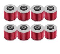 8pcs Filtre À Huile De Moto Pour Yamaha, Xv250, Xvs650, Xvs1100, V-Star Xv500, Xv750, Virago 250, Xv535, Xvs250, Dragstar, Xv1100, 1 Pc, 2 Pc, 4 Pc, 6 Pc, 8 Pc, 10pc ""Nipseyteko