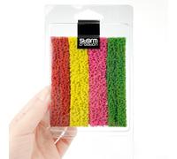 8pcs Fleurs Modèles pour Maquettes Paysagères pour déco 8pcs(Solid Color) | Lot de 8 , couleurs vives, idéal maquettes, décoration intérieure, rendu naturel