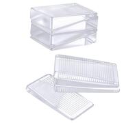 8PCS Furniture Levelers Flexible Plastic Shims Level Wedge for Table Wedge Clear Shim Adjustable Blocks Furnitures