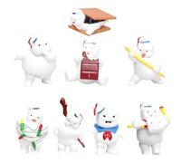 8PCS Ghost Busters Mini Figurine, Ghost Busters Cake Topper Ghost Busters Collection, Ghost Busters Thème Fête Gâteau Décoration Pour Enfants Anniversaire Party