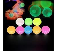 8Pcs Glorbs Balls, Glow in The Dark That Stick, Glow Balls, Sticky Bouncy Balls Fidget Toys, Stress Balls Ceiling Balls,Dream Balls Glow in The Dark for Kids and Adults