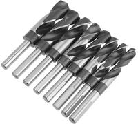 8Pcs HSS Forets hélicoïdaux Métal Ensemble de forets de rechange Grande industrie traitée thermiquement