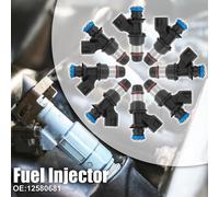 8pcs Injecteur Carburant Essence 12580681 Remplacement Buse pour GMC Sierra Yukon Savana