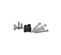 InLine Kit de vissage 23100Y – Vis et boulons M8 Tête plate Aluminium Noir 8 pièces