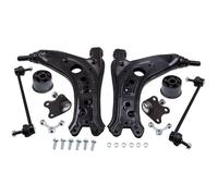 8pcs Kit d'Ensemble Triangles Bras de Suspension Avant pour Seat Cordoba 6L2 / Ibiza III 6L1 1.2 1.4 TDI 1.9 TDI 1.4 16V