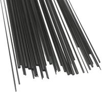 8pcs / Lot Tiges De Fibre De Carbone pour Avion Rc Outil Bricolage Tube D’Aile Bras Quadricoptère 1mm 1.5mm 2mm 3mm 4mm 5mm 7mm 8mm 9mm (1mètre) Tige De Carbone, 2mm