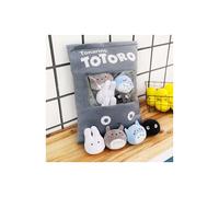 8pcs/lots 4 Designs Creative Plush Toys Totoro Snack Pillow Dolls Stuffed kawaii My Neighbor Totoro Toys for Children Kids Gifts