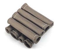 8pcs Manchon de Protection Thermique de Bougie d'Allumage, Protecteur de Soufflet de Bougie d'Allumage à 2500 Degrés pour LS1 / LS2 SBC BBC 350 454 Voiture Camion