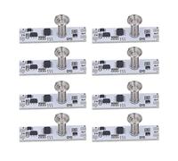 8pcs Module de gradation capacitive Capacifique Panneau de module de gradin sans étape pour armoire à lumière LED DC5-24V