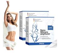 8PCS Nano Patch à mikro Aiguilles, Nano Patch à mikro Aiguilles Perte De Poids, Apaisant, Raffermissant Le Corps, Améliorant La Peau, Ingrédients Naturels Pour Femmes Et Hommes