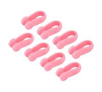 8pcs Outil de Pression de Main en Plastique - Acupression -clamation/Support pour la Migraine Empêcher et Renforcer l'immunité Appropriée pour les Groupes D'âge (PINK)