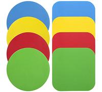 8pcs Ouvre Bocaux Caoutchouc, Ouvre Bocaux Caoutchouc Antidérapant Multifonction Jar Opener Ouvre-Bocal sous-Verre Silicone Carrés et Ronds pour Personnes Âgées Mains Faibles (4 Couleurs)