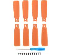 8pcs pales d'hélice de drone remplacement 4022f pales de couleur pièces de rechange accessoires pour Flip Orange