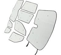 8pcs pare-brise de voiture pare-soleil fenêtre de voiture pare-soleil couverture de bouclier thermique avec des ventouses pour x3 E83 2006-2010