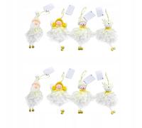 8pcs Pendentifs De No?L Bonhomme De Neige Figurine,Jouet 3 4 5 6 7 + 8 Ans Gar?On Fille Cadeau Pour Les Enfants