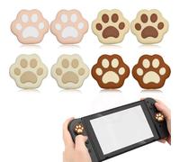8PCS poignée de Pouce en Forme de Patte de Chat, compatibles avec Nintendo Switch & Switch Lite Uniquement, Couverture de Joystick en Silicone Souple