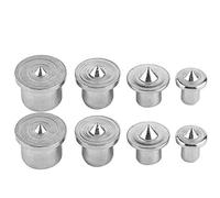8pcs Pointes de Centrage 6mm 8mm 10mm 13mm pour Chevillage Goujon de Guidage Charpenterie Menuiserie(Creux)
