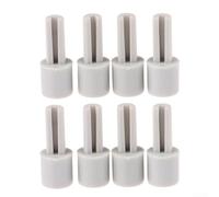 8PCS Potentiometer Extension Shaft 25mm Grey Plastic