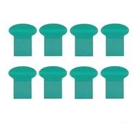 8pcs pour wc Adhésive Plastique Vert 8pcs pour wc Adhésive Plastique(Green) | Évite pour contact direct, maximale, plastique pour robuste, fort, vert