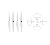 8pcs Propriétes de Remplacement pour Phantom 3 Advanced Standard Pro se 2 Vision Compatible Drone Accessoires(Two-Pairs Package)