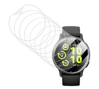 8PCS Protection écran Compatible avec GRMN Vivoactive 5, Film Protecteur Écran TPU Complète Anti-Rayures Haute Définition Flexible Auto-Réparant Sans Bulles pour Montre Connectée Garmin Vivoactive 5
