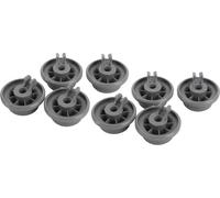 8pcs Rack inf?rieur de machine ? sp��ler 165314 Pi?ces de rechange d'alimentation en plastique Accessoires