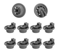 8PCS Roulettes Universelles Pour Panier Inférieur de Lave-vaisselle Adaptées aux Modèles Courants de Lave-vaisselle Notamment Bosch/Siemens/Neff roulettes pour Panier de Dishwasher Pièces Détachées