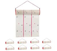 8pcs Ruban à Mouche Rouleau de Papier à Mouche Collante Horizontal ou Ruban Vertical Rouleau de piège Suspendu idéal pour Les écuries extérieures/intérieures