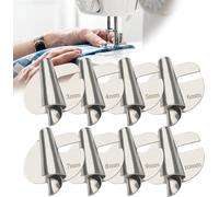8pcs Sewing Rolled Hemmer Foot, 8 Sizes Wide Rolled Hem Pressure Foot, Sewing Machine Presser Foot Hemmer Foot, Narrow Rolled Hem Presser Foot Set for Home Sewing Machines