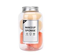 8pcs Soft Makeup Sponge Hydrophilic Polyurethane Powder Puff Skin Friendly Makeup Tool for All (Two-color package)