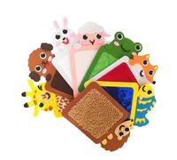 8PCS Tapis Sensoriel Bébé: Jouets sensoriels pour bébés et enfants en bas âge - Carreaux Tapis Sensoriel Animaux texturés Tactiles pour enfants autistes