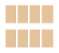 8pcs Tattoo Cover Up Tape, 3x5 Cuttable imperméable invisible Natural à la recherche de tatouage mince Patche pour cicatrice et marques de naissance.