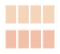 8pcs Tattoo Cover Up Tape, 4x6 Cuttable Imperproof Invisible Natural à la recherche de tatouage mince Cablinet Patch pour cicatrice et marques de naissance, peau claire + peau claire..