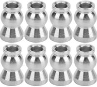 8pcs tête de boule d'amortisseur pour Tamiya/ Redcat/ Himoto losi 1/10 RC -Auto