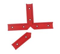 8pcs Universal T-Track Trackworking Track Traque T-Slot en Forme de Rail Connecteur Guide de Rail Circulaire Circular Saw Saw Saw Accessoires (200 mm-Rouge)