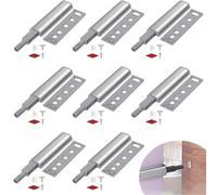 8Pcs Videurs de Porte d'Armoire Amortisseur de Porte Appuyez pour Ouvrir Magnétique Loquets Porte d'Armoire à Poussée MagnéTique Loquet Magnétique à Ouverture pour Porte, Armoire, Tiroir