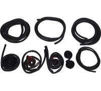 8pcs voiture intempéries bandes de caoutchouc avant porte arrière - insonorisation Weatherstrip de remplacement pour Tesla modèle 3 y