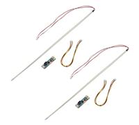 8pièces 490mm Mise À Jour Du Kit de Bandes de RéTroéclairage LED, ÉCran LCD Ccfl de 22 Pouces Sur Moniteur LED