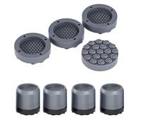 8pieces Poussinets en Plastique Non Glissant pour Les Rondelles Et Appareils pour Minimiser Vibrations Et Protéger Surfaces Contre Dommages des Pieds À Laver Empilables