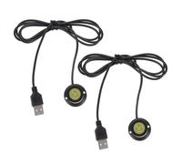 8Pièces Spots LED Réglables USB Pour Cabinet Noir