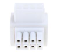 8pin Graphiques Connecteurs De Cartes Vidéo Boîte Principale CPU 8pin Connecteur Direction Électrique 90 Degrés Adaptateur Bureau