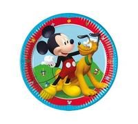 Procos Petites assiettes Mickey Mouse Rock The House 20 cm Lot de 8