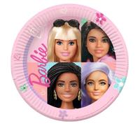 8Pk 23Cm Barbie Sweet Life Plates