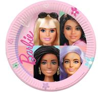 8Pk 23Cm Barbie Sweet Life Plates