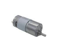 8RPM ~1000RPM High Torque Reduction Electric Motor Micro Speed Geared Motor Eccentric Output Shaft 6V/12V/24V JGB37-545 R9UF(45RPM_24V)