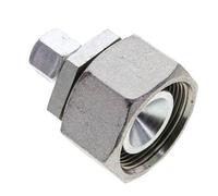 8S & 30S Acier zingue Raccord de coupe droit avec pivot 400 bar Joint torique NBR Cône ISO 8434-1