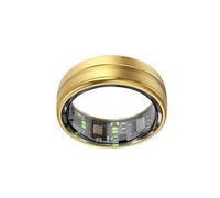 (8size,Gold)Smart Ring Men Women Health Monitor Waterproof Smartring Fitness Tracker Man Smart Rings Multiple Sport Modes