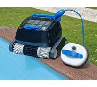 8STREME Robot Piscine sans Fil extérieur à la Piscine 7311M-V2 | Brosses Mixtes PVC + Mousse| avec Batterie Flottante et Chargeur | Jusqu'à 120 Minutes | pour Piscines jusqu'à 10x5m